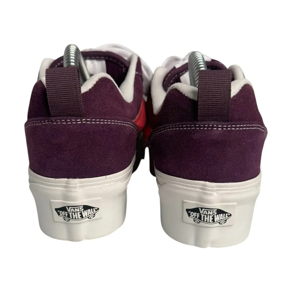 Vans Knu Stack Platform Sneakers Lollipop Purple Chunky Shoes Womens 9